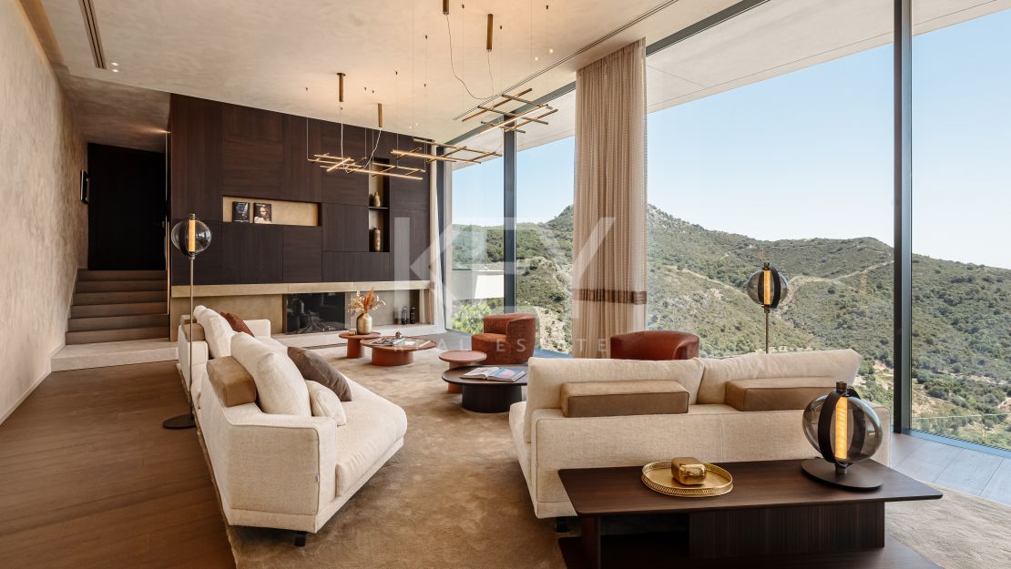 One-of-a-kind luxurious villa with panoramic sea views in Monte Mayor, Benahavis