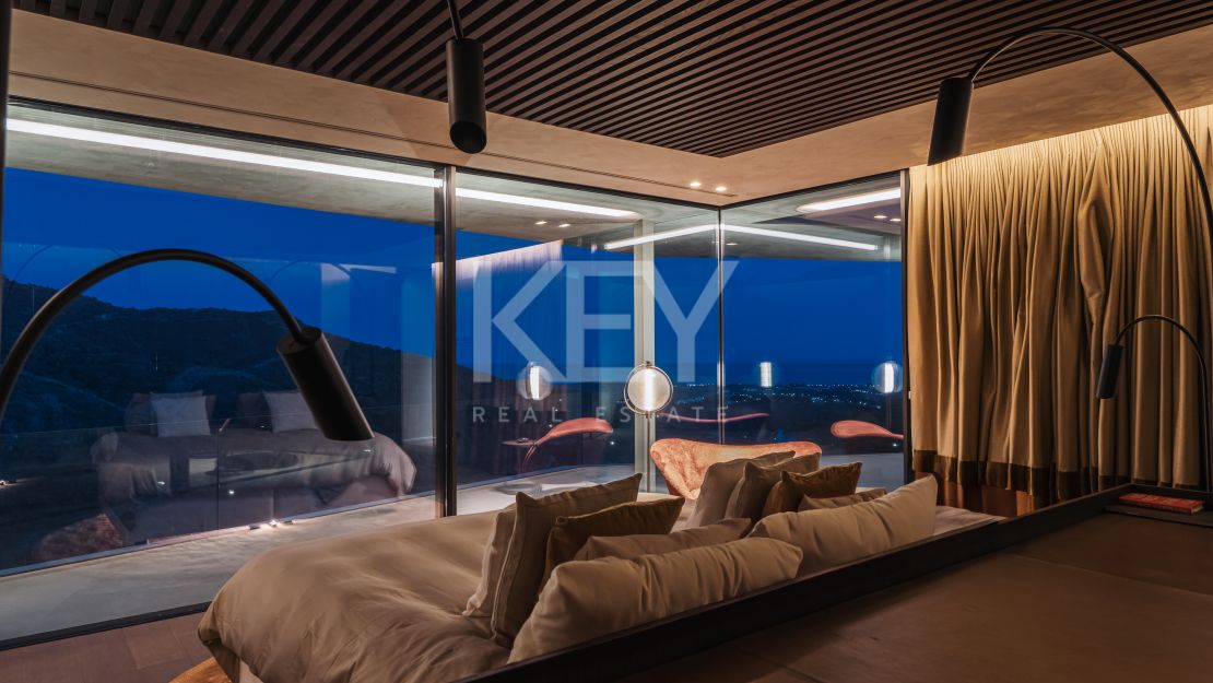 One-of-a-kind luxurious villa with panoramic sea views in Monte Mayor, Benahavis