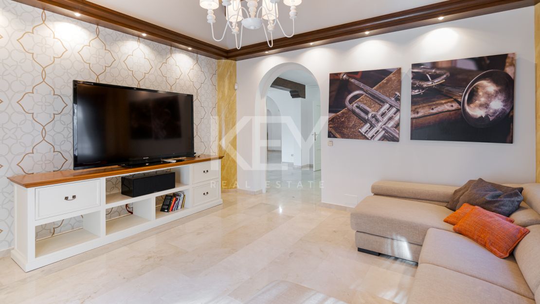 Family home for long term stay in Las Chapas, East Marbella