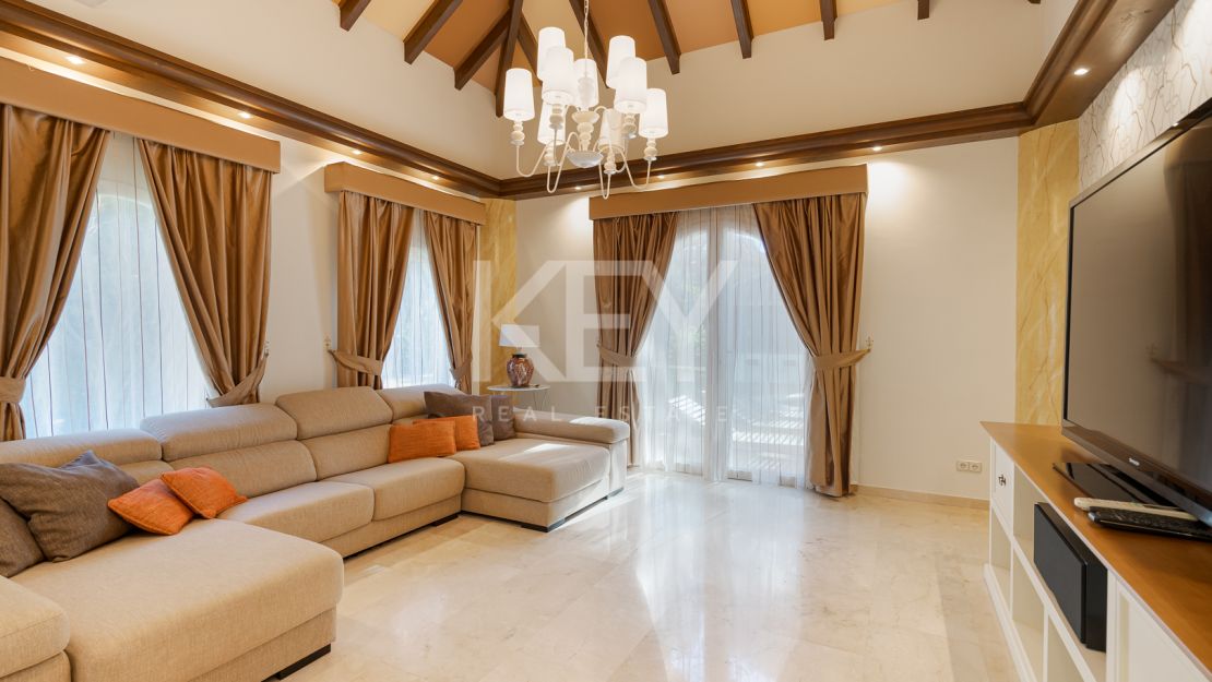 Family home for long term stay in Las Chapas, East Marbella