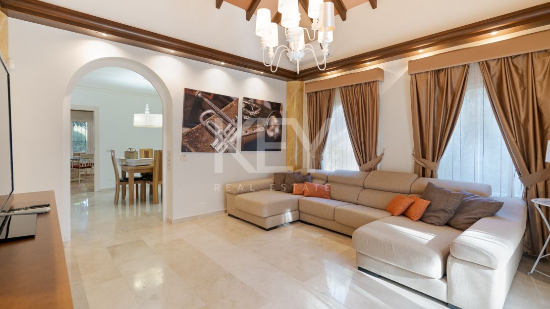 Family home for long term stay in Las Chapas, East Marbella