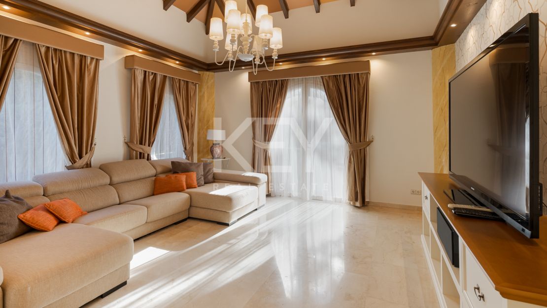 Family home for long term stay in Las Chapas, East Marbella