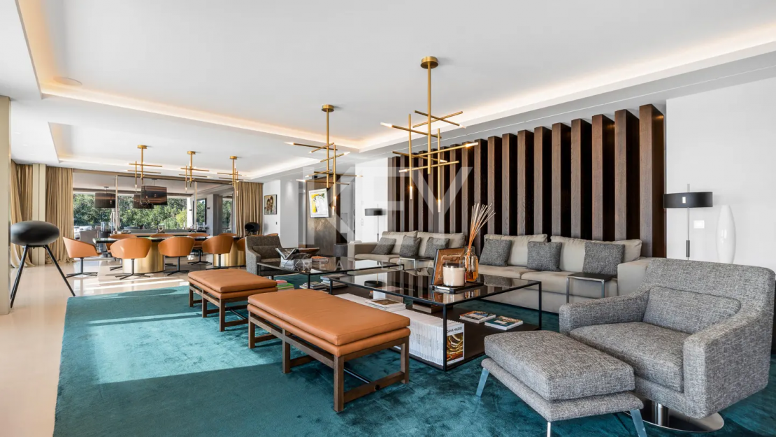 Уникальный роскошный современный дом на продажу в исключительном районе Каскада-де-Камохан, Золотая Миля, Марбея