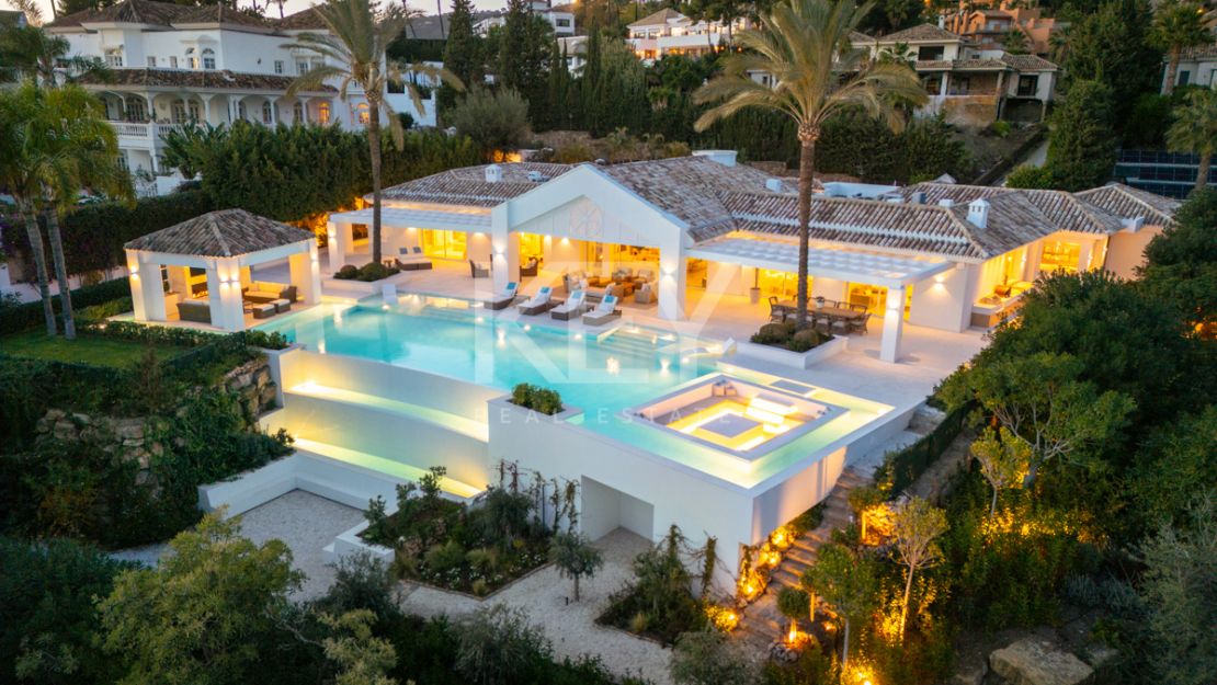  Impresionante obra maestra arquitectónica: villa de lujo en venta en La Cerquilla, Nueva Andalucía, Marbella.