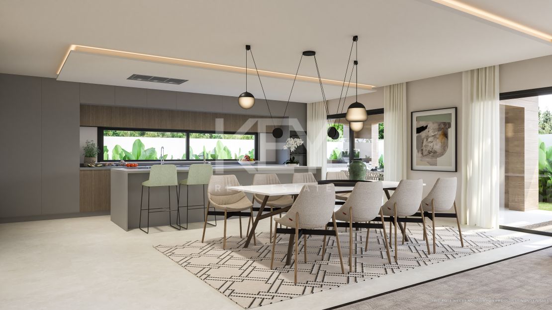 Unique collection of luxury villas for sale in a gated community in Cala de Mijas