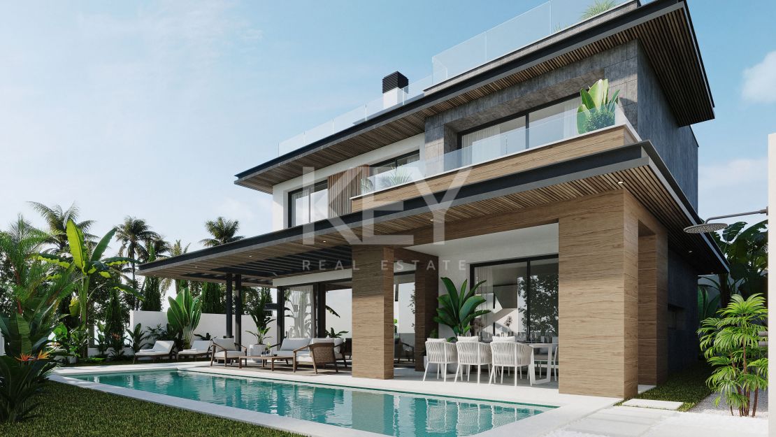 Unique collection of luxury villas for sale in a gated community in Cala de Mijas