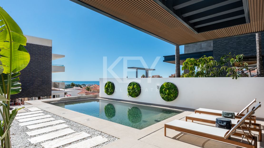 Unique collection of luxury villas for sale in a gated community in Cala de Mijas