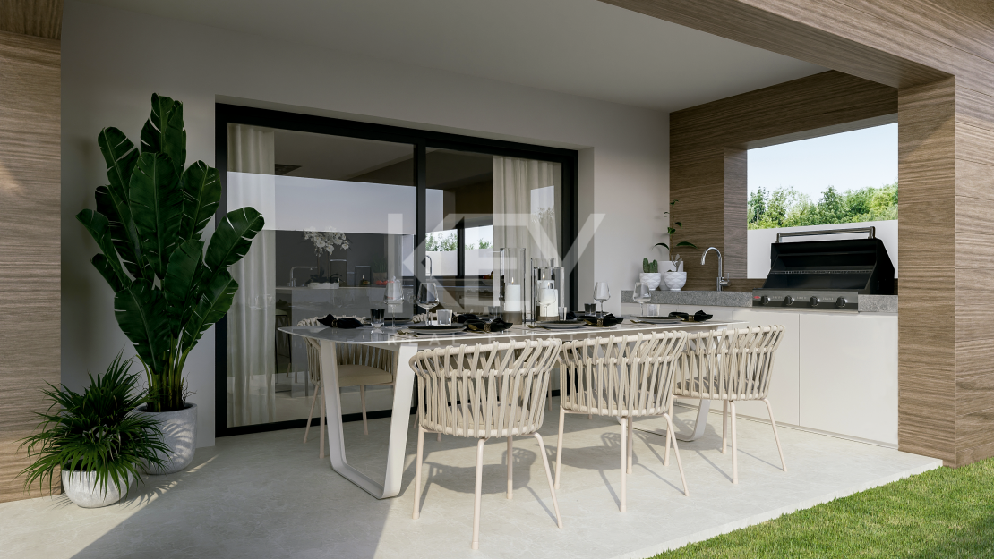 Unique collection of luxury villas for sale in a gated community in Cala de Mijas