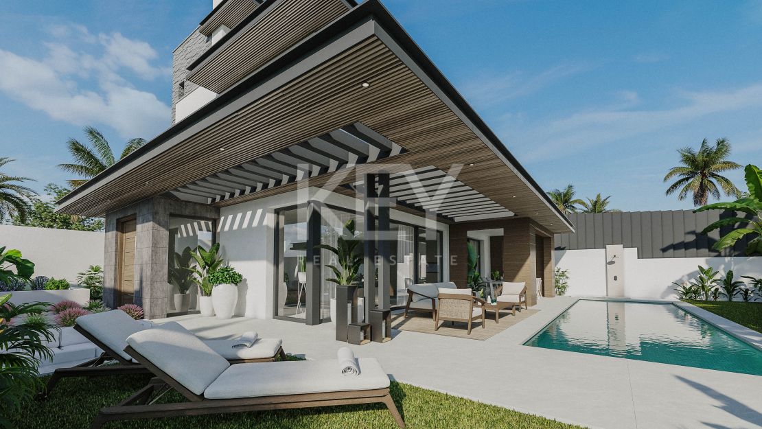 Unique collection of luxury villas for sale in a gated community in Cala de Mijas