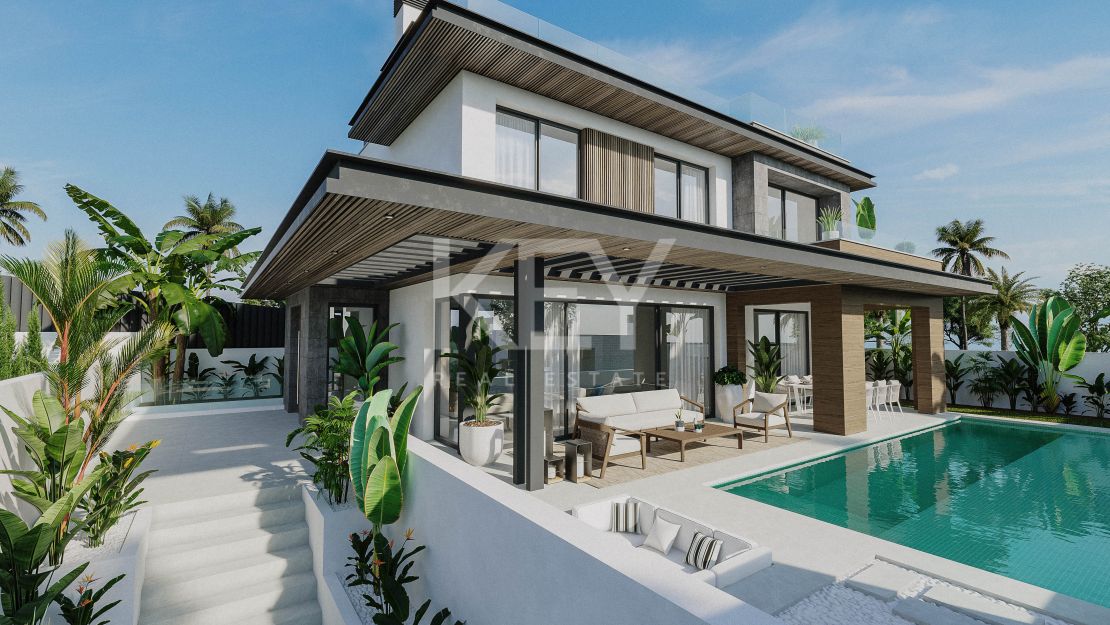 Unique collection of luxury villas for sale in a gated community in Cala de Mijas