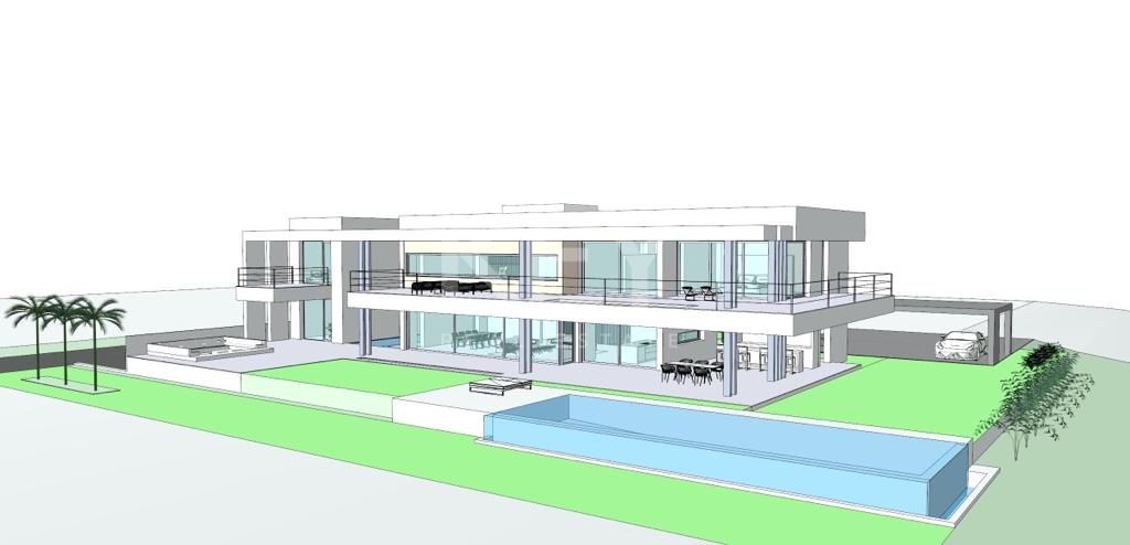 Extensive double plot with villa project for sale in Nueva Andalucia, Marbella