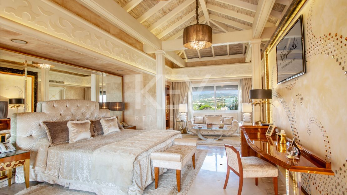 Stunning front line beach luxury penthouse in Kempinski resort for sale on the New Golden Mile, Marbella