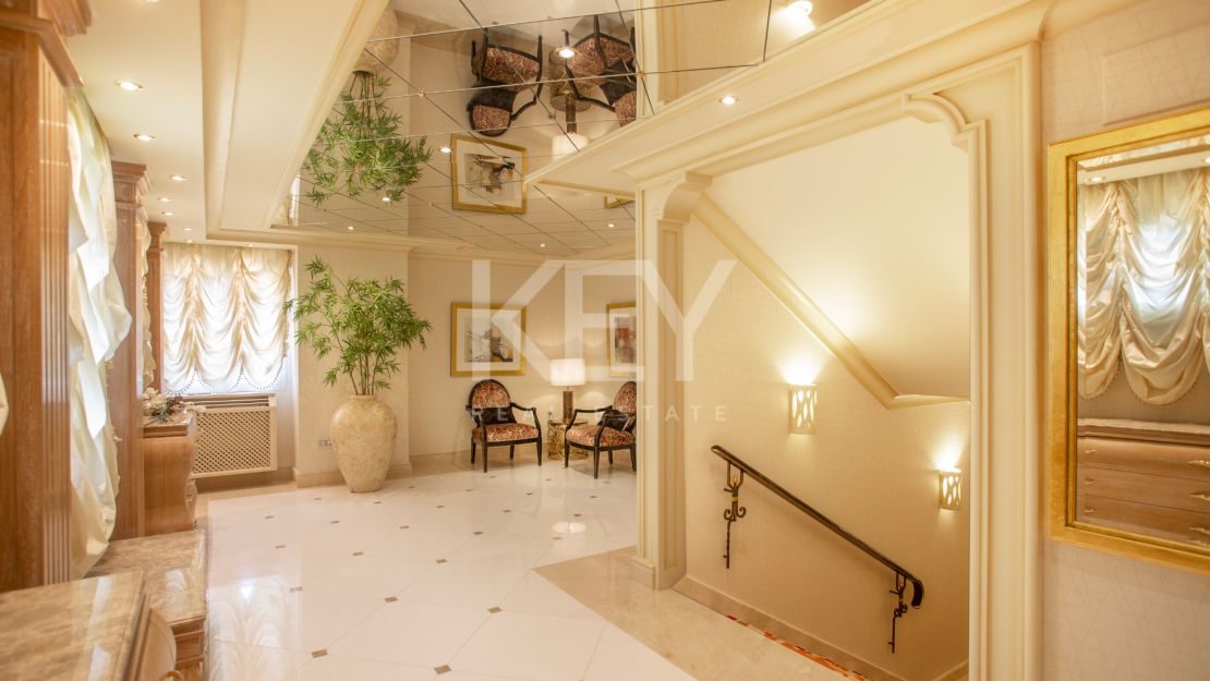 Stunning front line beach luxury penthouse in Kempinski resort for sale on the New Golden Mile, Marbella