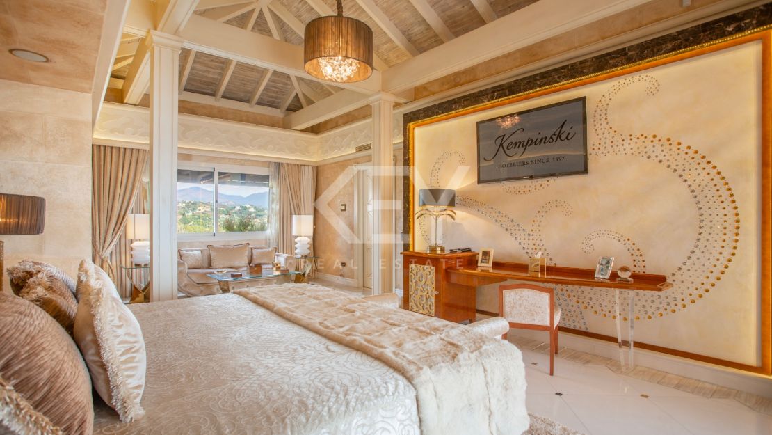 Stunning front line beach luxury penthouse in Kempinski resort for sale on the New Golden Mile, Marbella