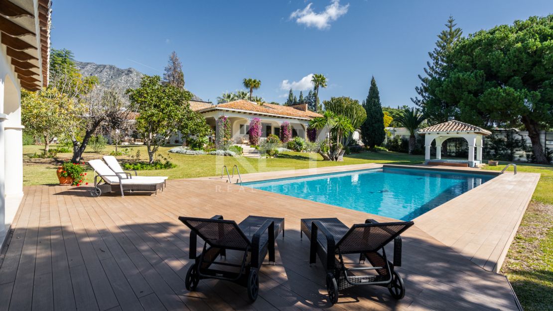 Comfortable villa for short-term rent in Nagüeles, Marbella Golden Mile