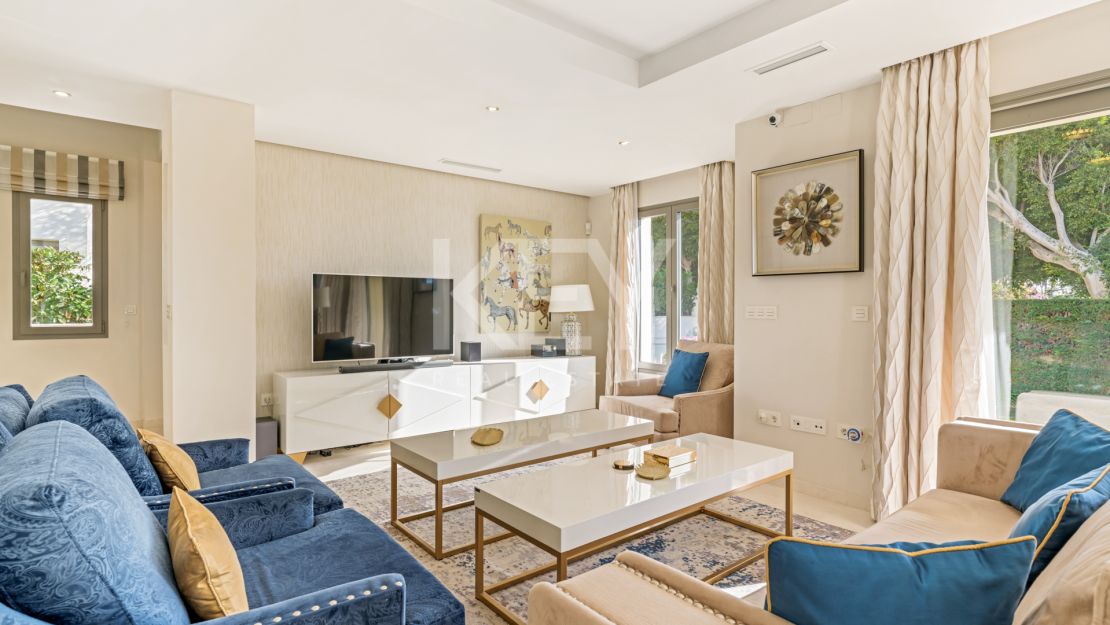 Stunning frontline beach villa for sale in Marbella East