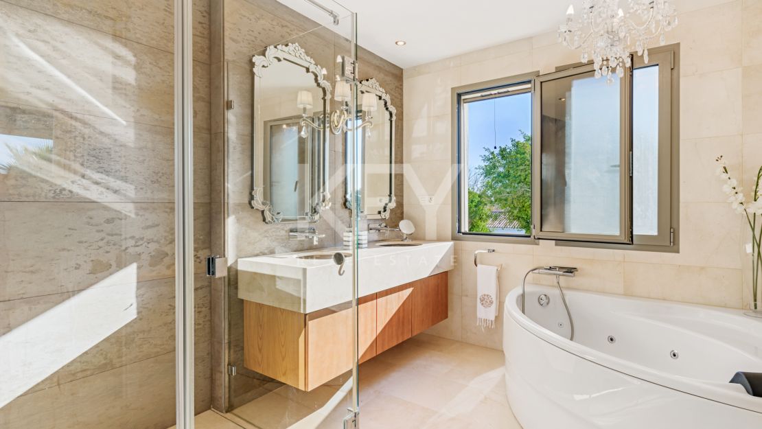 Stunning frontline beach villa for sale in Marbella East