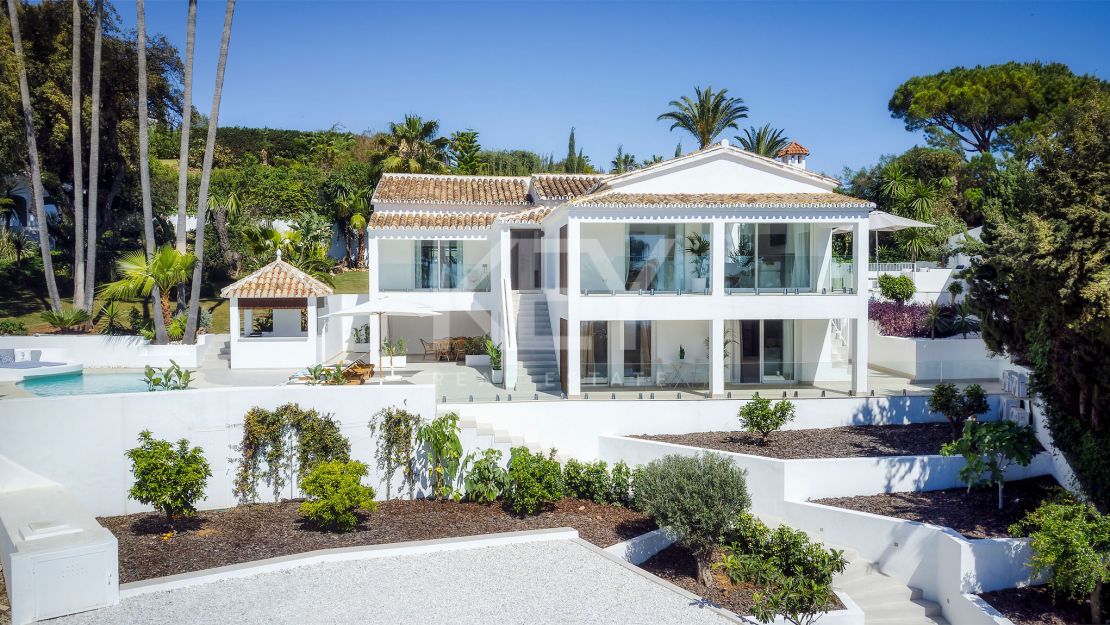 Lujosa villa en venta en El Rosario, Marbella Este