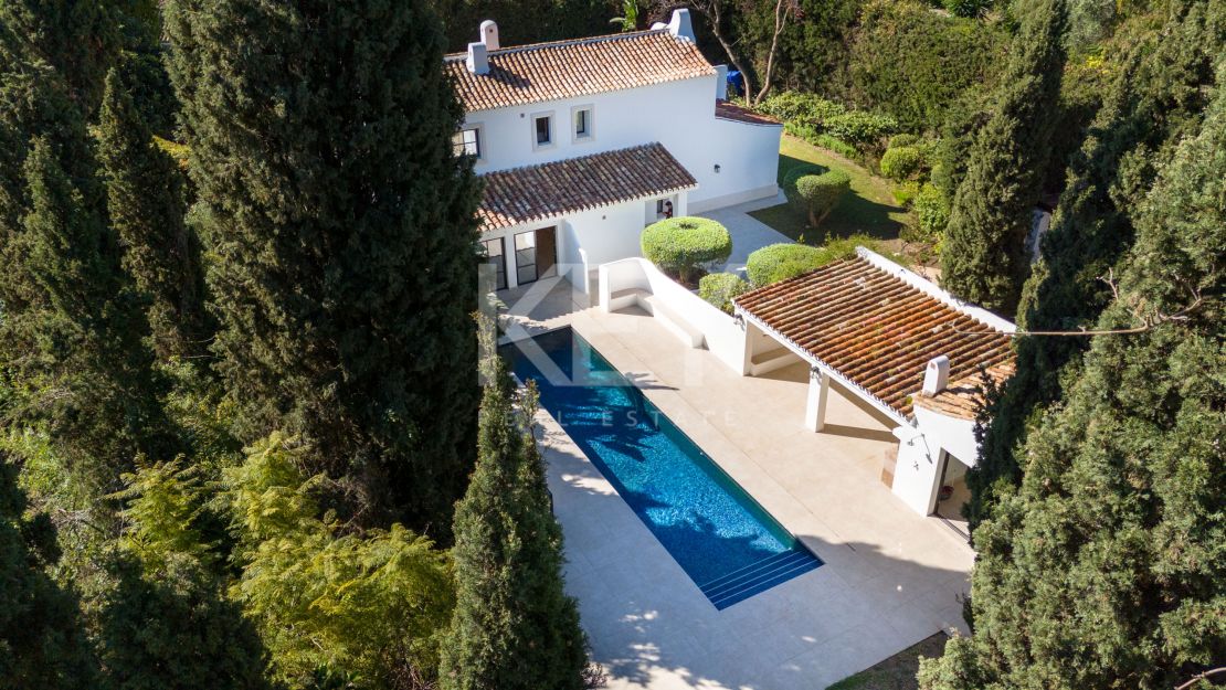 Villa recién renovada en venta en Benahavis