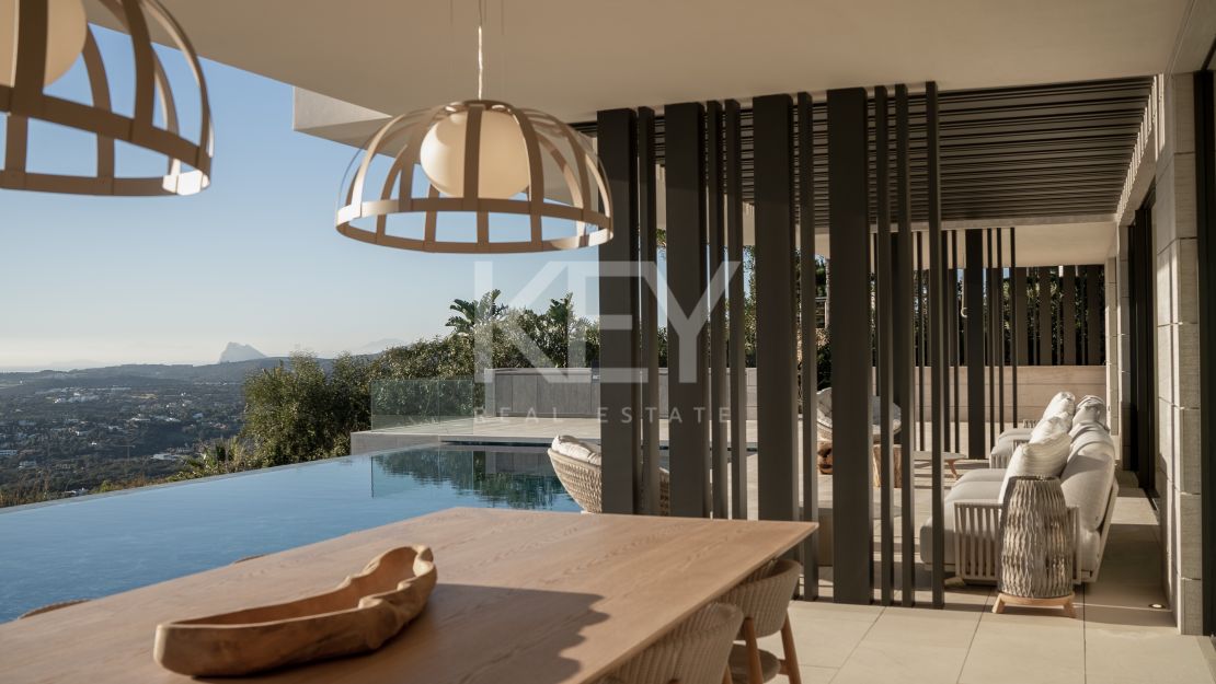 New modern villa ready to move in for sale in La Reserva, Sotogrande