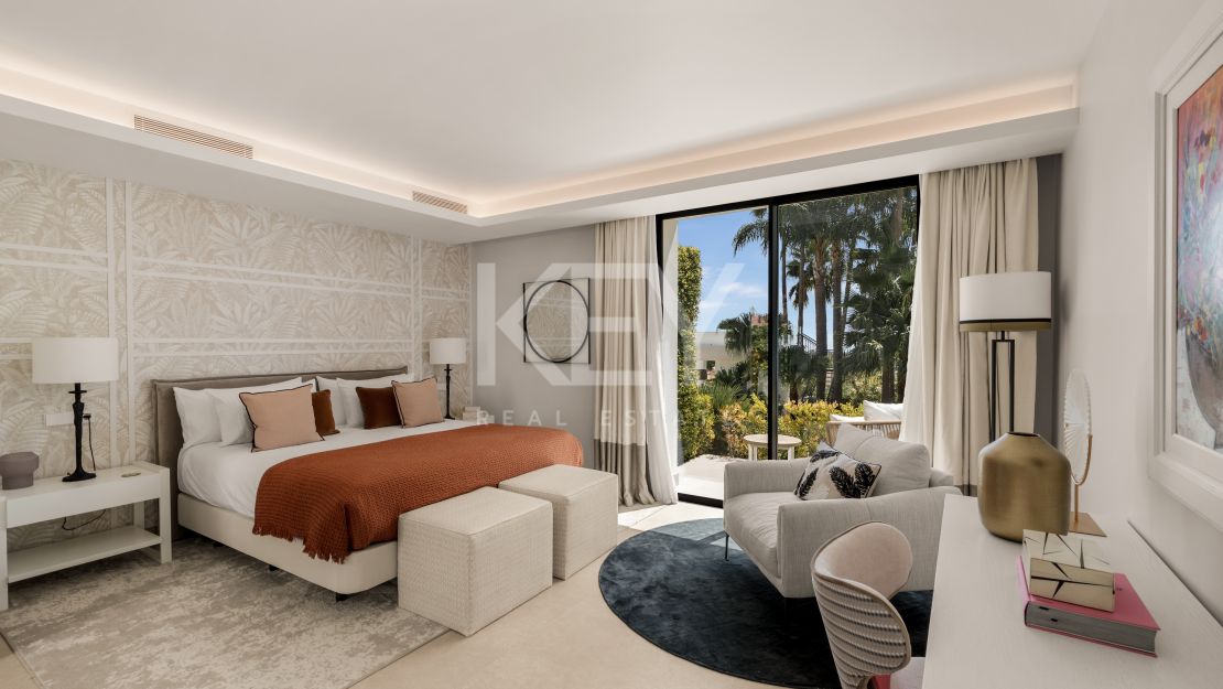 Contemporary Mediterranean Villa with Private Pool and Landscaped Gardens in El Paraíso