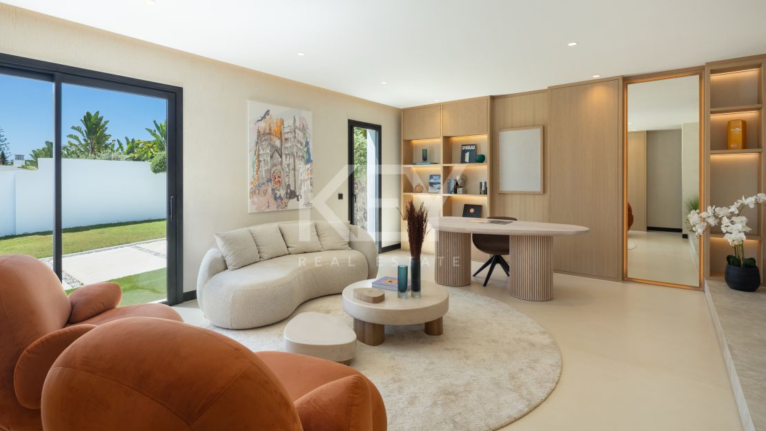 Luxury Contemporary Villa in Río Verde, Marbella Golden Mile – Walking Distance to Puente Romano and the Beach