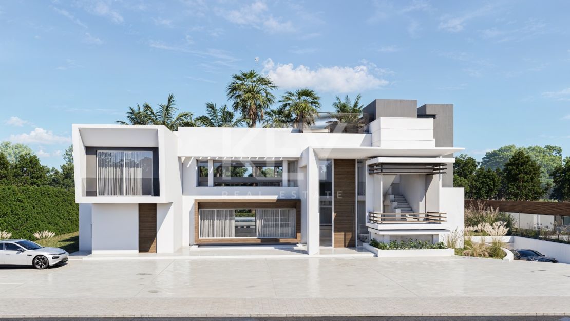 Exceptional Contemporary Villa Project in Guadalmina Baja, Marbella
