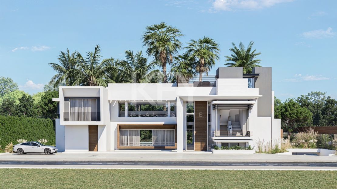 Exceptional Contemporary Villa Project in Guadalmina Baja, Marbella