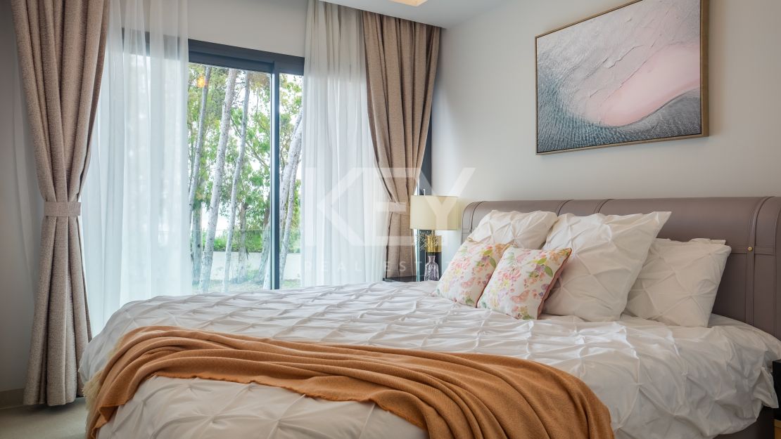 Luxury Beachfront Townhouse With Panoramic Sea Views, THE ISLAND, Estepona