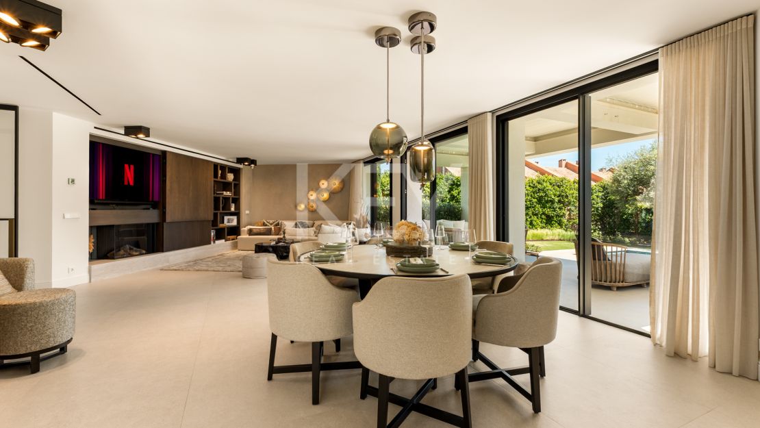 Elegante Villa Matilda a solo 100 metros de las mejores playas en La Reserva de Los Monteros, Marbella Este