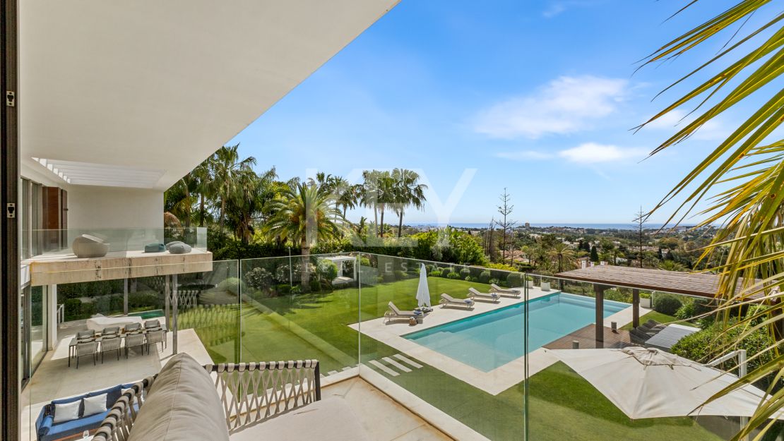 Villa Venere: Modern Villa for Rent in the Prestigious Location in La Cerquilla, Nueva Andalucia, Marbella