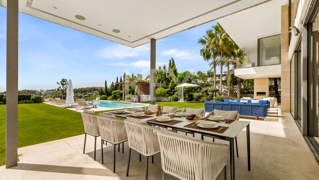 Villa Venere: Modern Villa for Rent in the Prestigious Location in La Cerquilla, Nueva Andalucia, Marbella