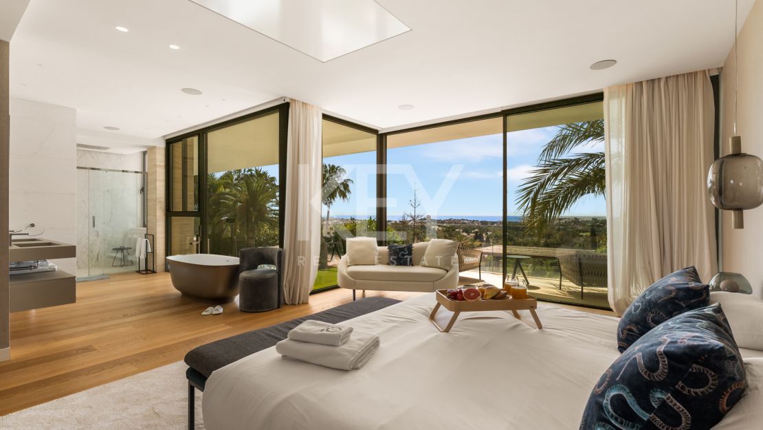 Villa Venere: Modern Villa for Rent in the Prestigious Location in La Cerquilla, Nueva Andalucia, Marbella