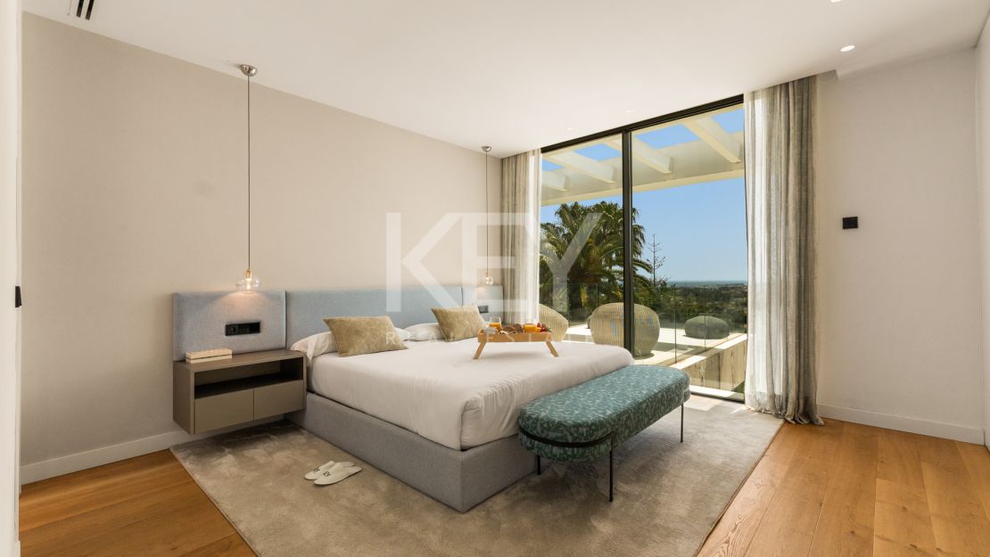 Villa Venere: Modern Villa for Rent in the Prestigious Location in La Cerquilla, Nueva Andalucia, Marbella