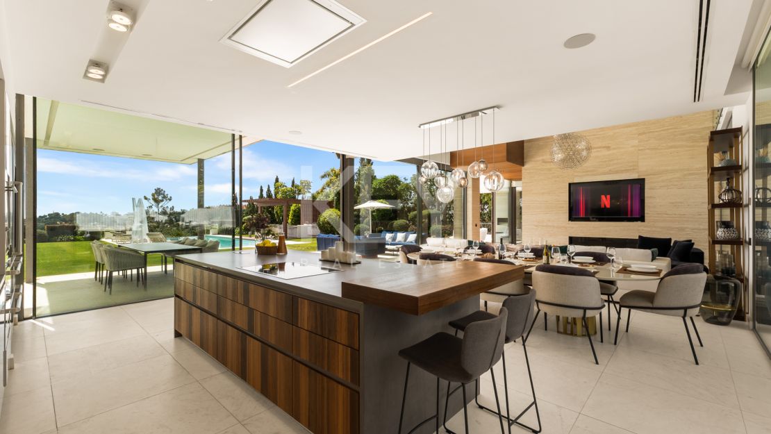 Villa Venere: Modern Villa for Rent in the Prestigious Location in La Cerquilla, Nueva Andalucia, Marbella