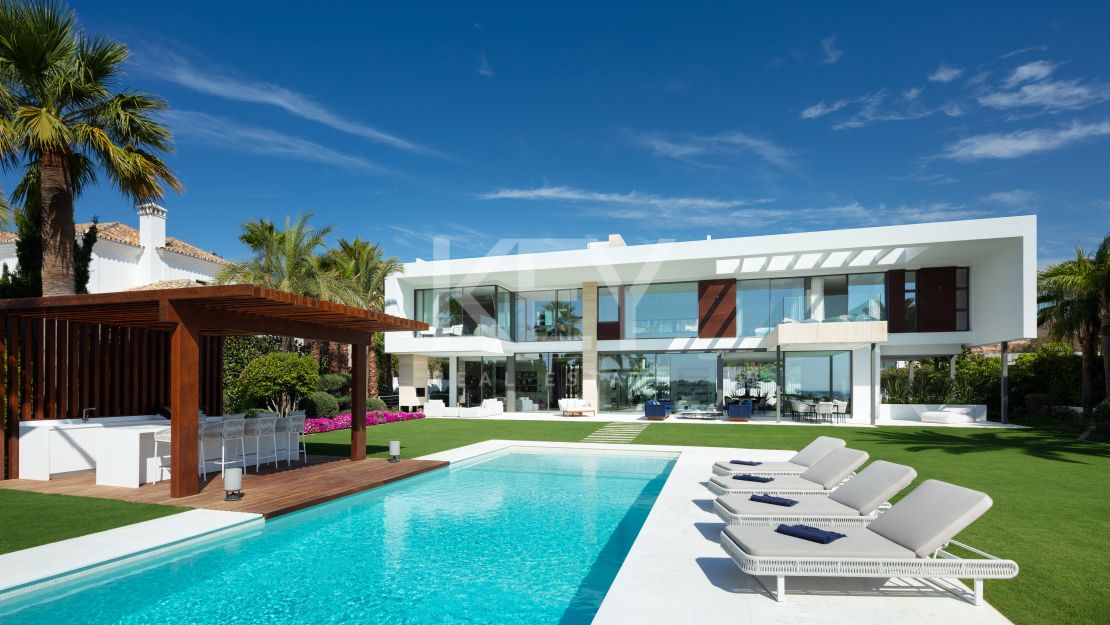 Villa Venere: Modern Villa for Rent in the Prestigious Location in La Cerquilla, Nueva Andalucia, Marbella