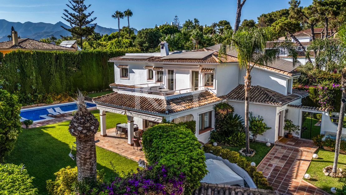 Five-Bedroom Beachside Villa for Sale in Los Monteros Playa, Marbella East