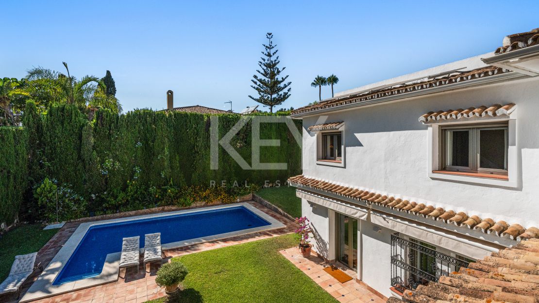 Five-Bedroom Beachside Villa for Sale in Los Monteros Playa, Marbella East