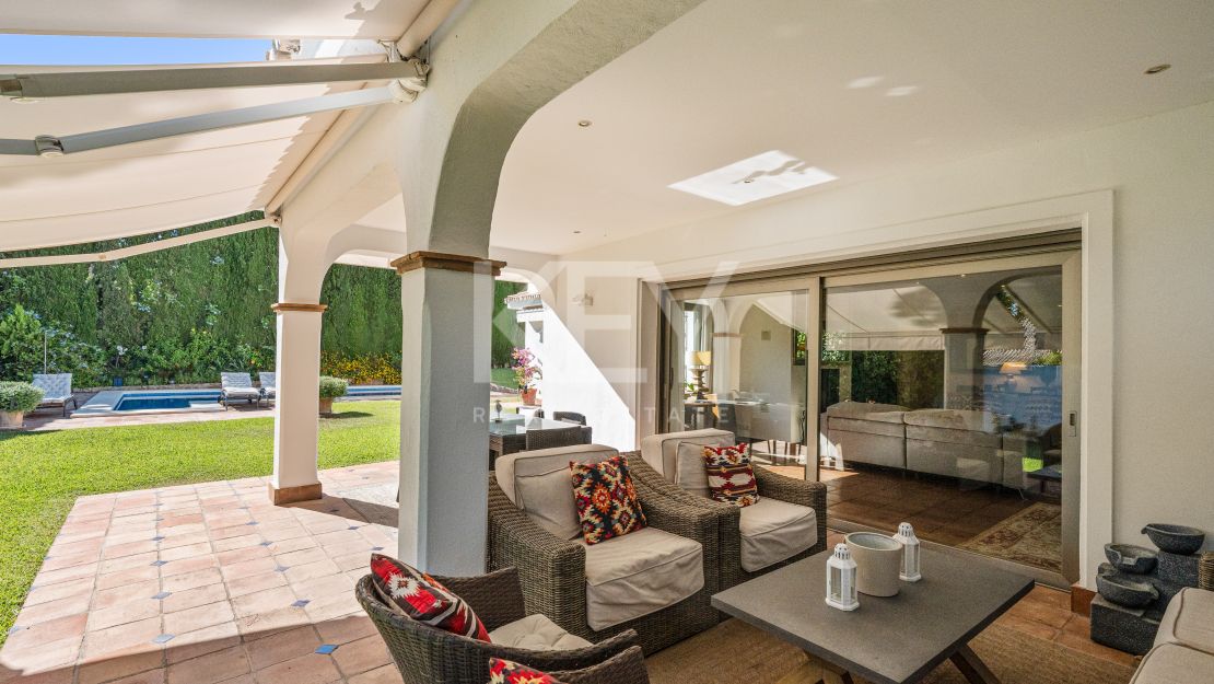 Five-Bedroom Beachside Villa for Sale in Los Monteros Playa, Marbella East