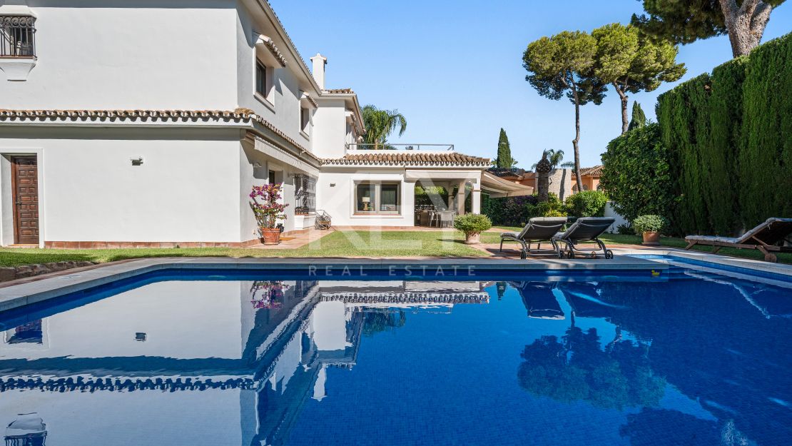 Five-Bedroom Beachside Villa for Sale in Los Monteros Playa, Marbella East