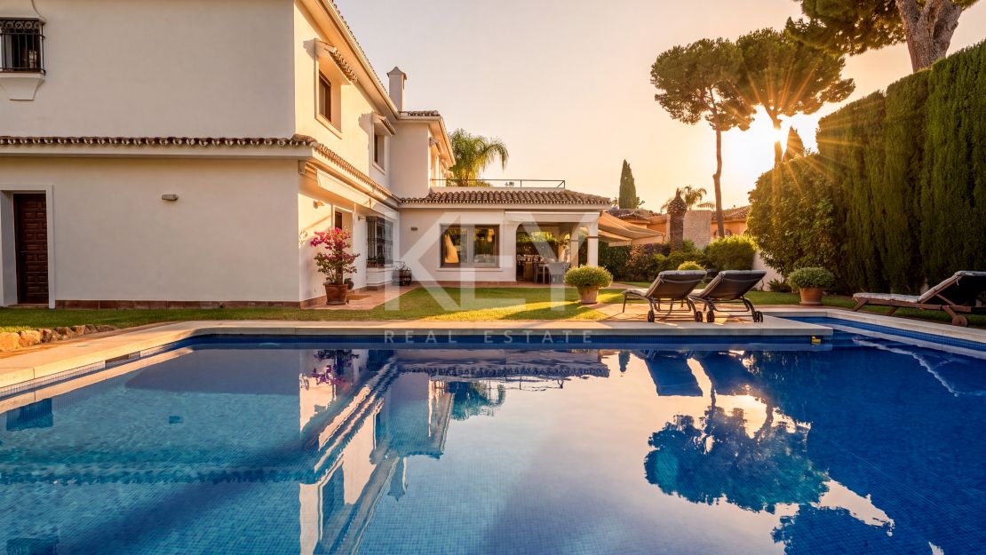 Five-Bedroom Beachside Villa for Sale in Los Monteros Playa, Marbella East