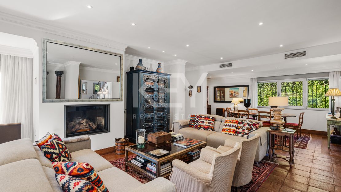 Five-Bedroom Beachside Villa for Sale in Los Monteros Playa, Marbella East