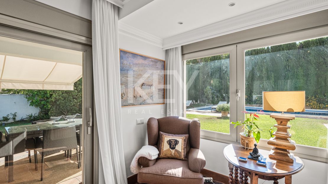 Five-Bedroom Beachside Villa for Sale in Los Monteros Playa, Marbella East