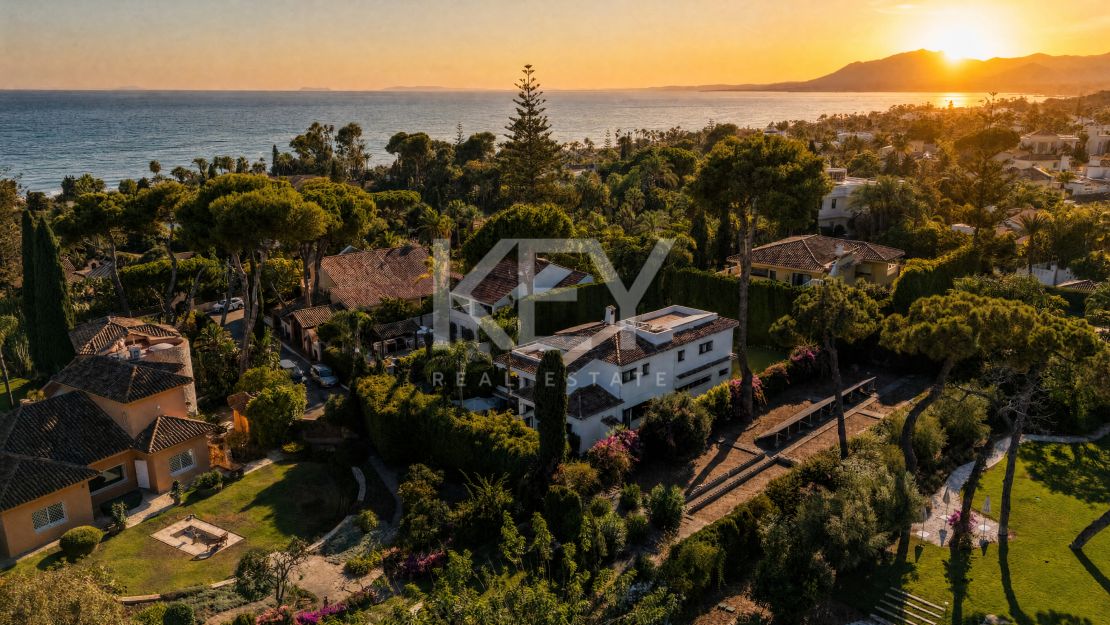 Five-Bedroom Beachside Villa for Sale in Los Monteros Playa, Marbella East