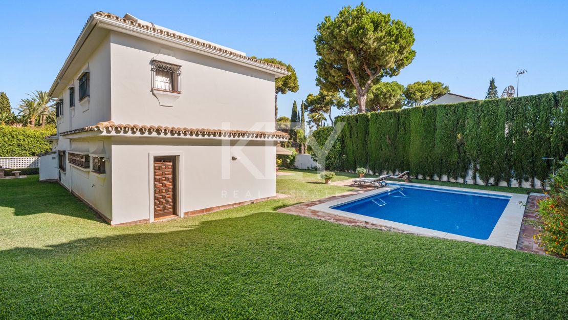 Five-Bedroom Beachside Villa for Sale in Los Monteros Playa, Marbella East