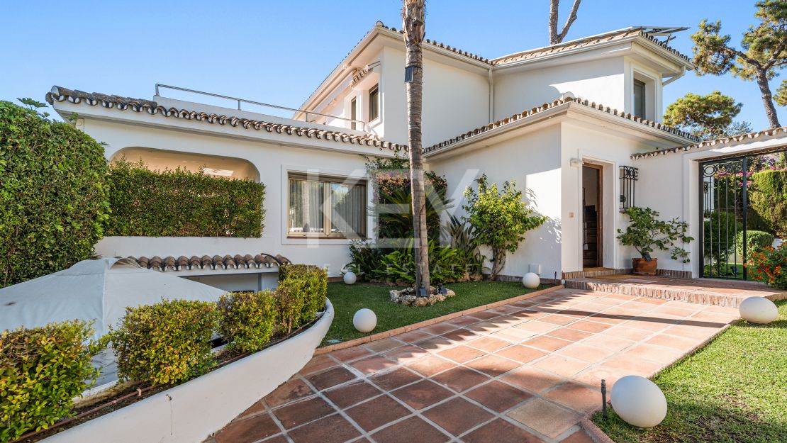 Five-Bedroom Beachside Villa for Sale in Los Monteros Playa, Marbella East