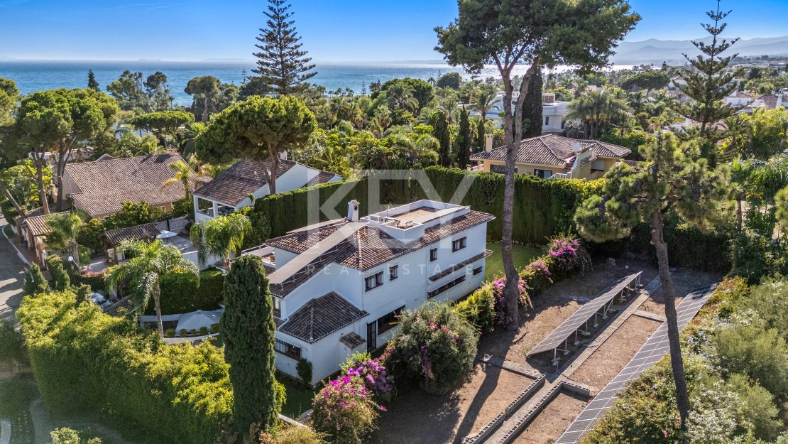 Five-Bedroom Beachside Villa for Sale in Los Monteros Playa, Marbella East