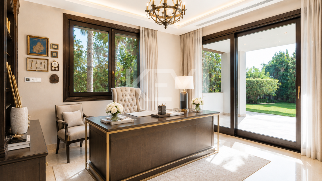 Luxury beachside villa for sale in Guadalmina Baja, Marbella