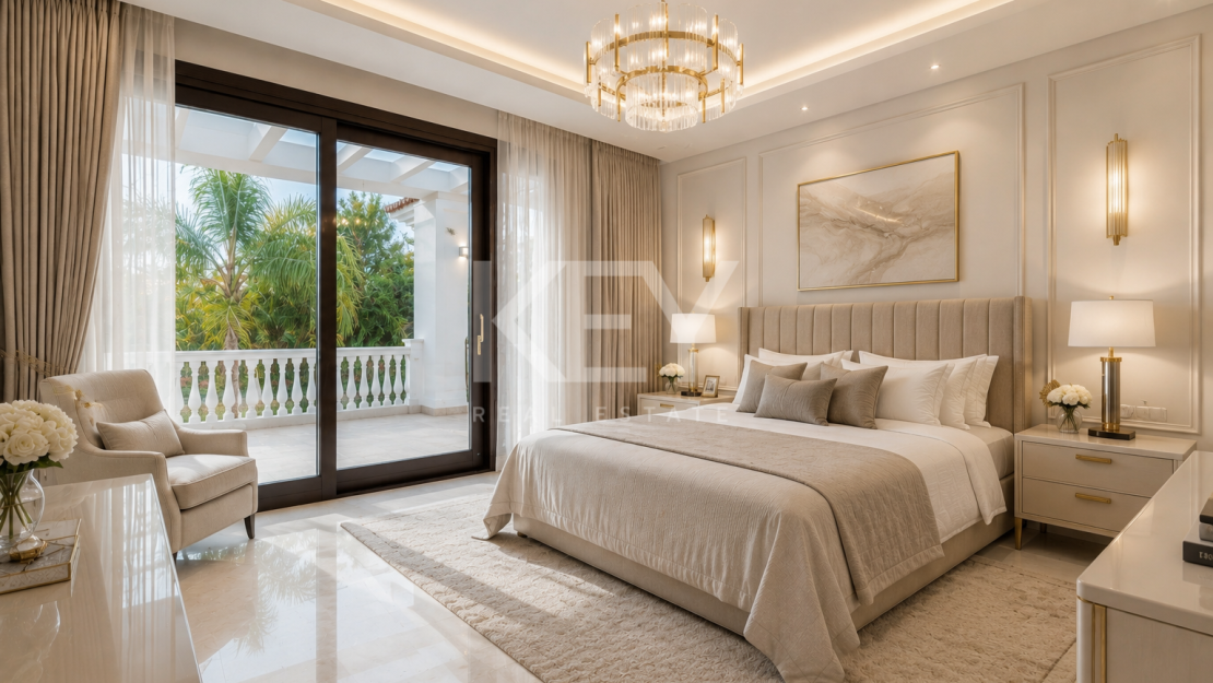 Luxury beachside villa for sale in Guadalmina Baja, Marbella