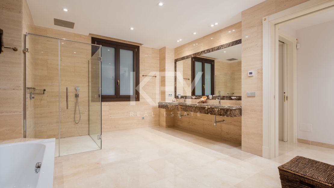 Luxury beachside villa for sale in Guadalmina Baja, Marbella